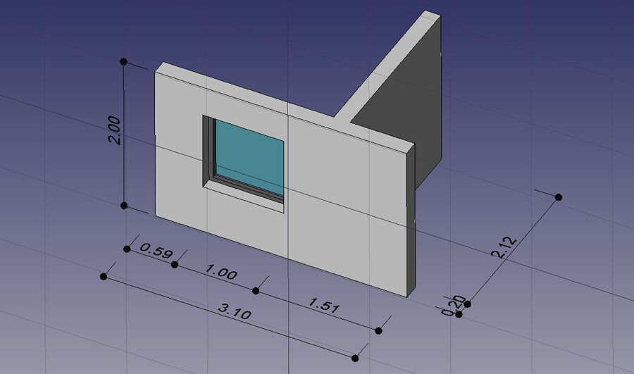 Arch and Draft workbench example